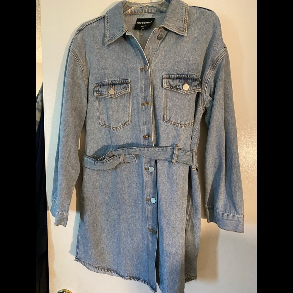 Kittenish denim dress. Brand new never worn.